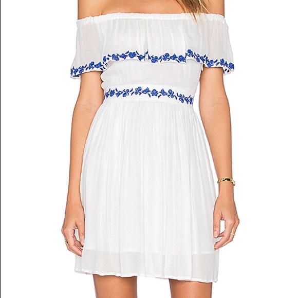 The Jetset Diaries Pompeii Off Shoulder Dress - Picture 3 of 10